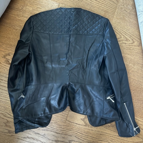 Zara Leather Jacket - Picture 4 of 4